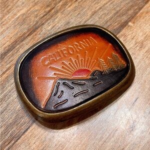 California Sunset Belt Buckle